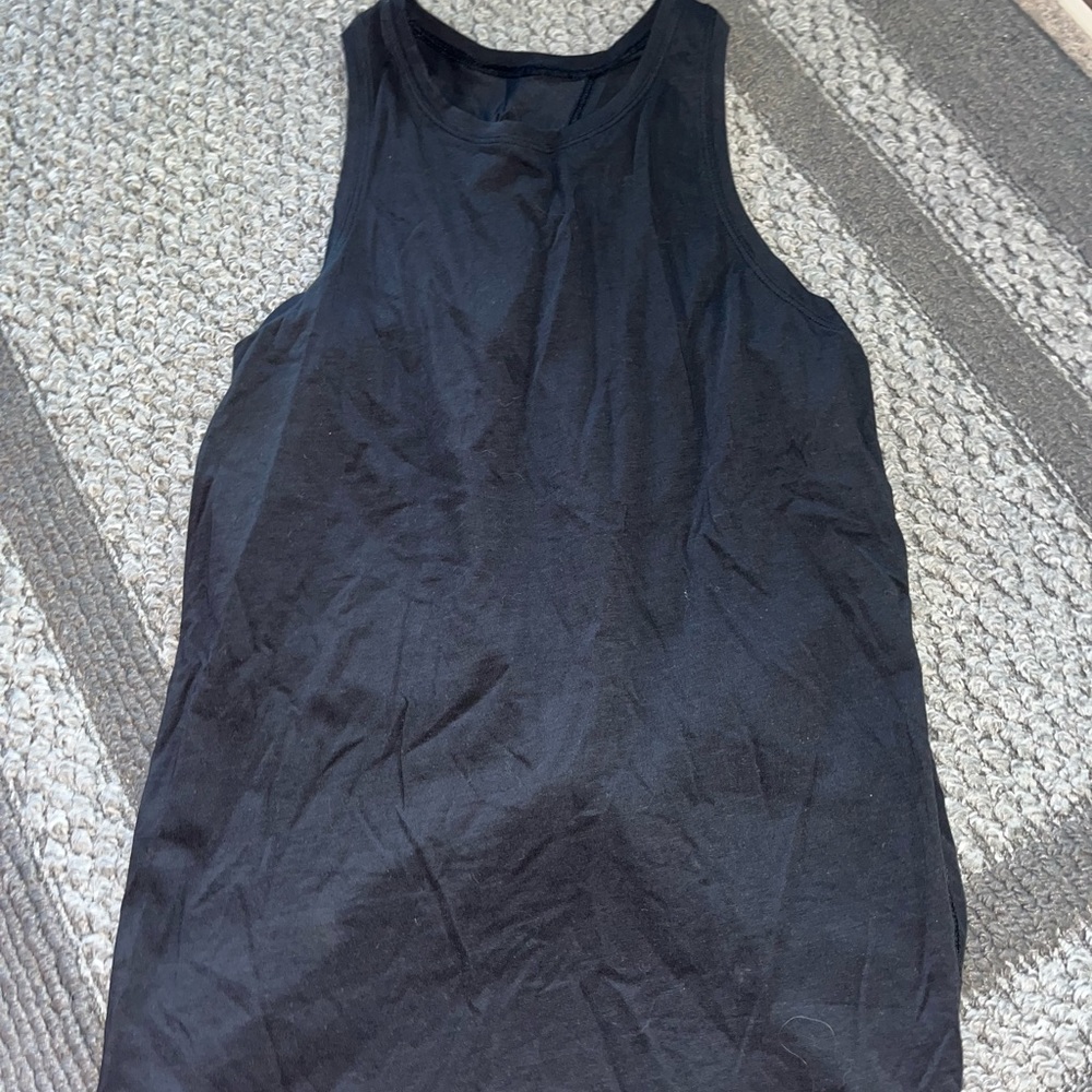 lululemon size 4 open/tie back tank top